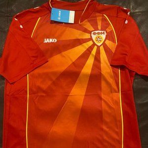 Jako brand North Macedonia National Team Men's JERSEY Sz S, XL or XXL New w tags